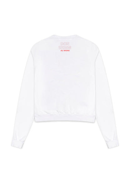 Dirty Birdcage White Crewneck